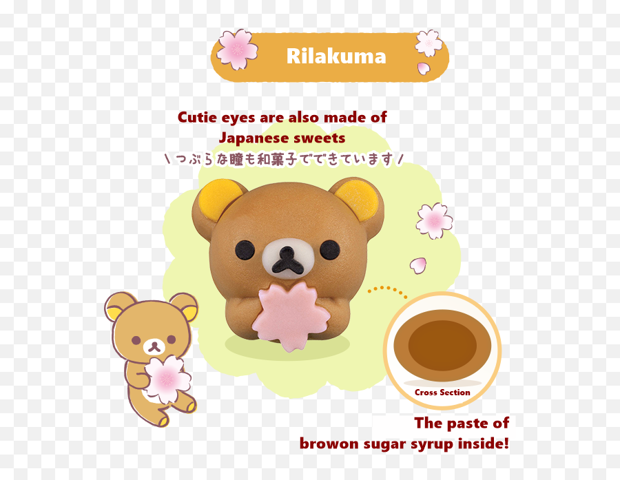 Can You Eat Itrilakkuma Japanese Sweets Cvs Png Rilakkuma Transparent
