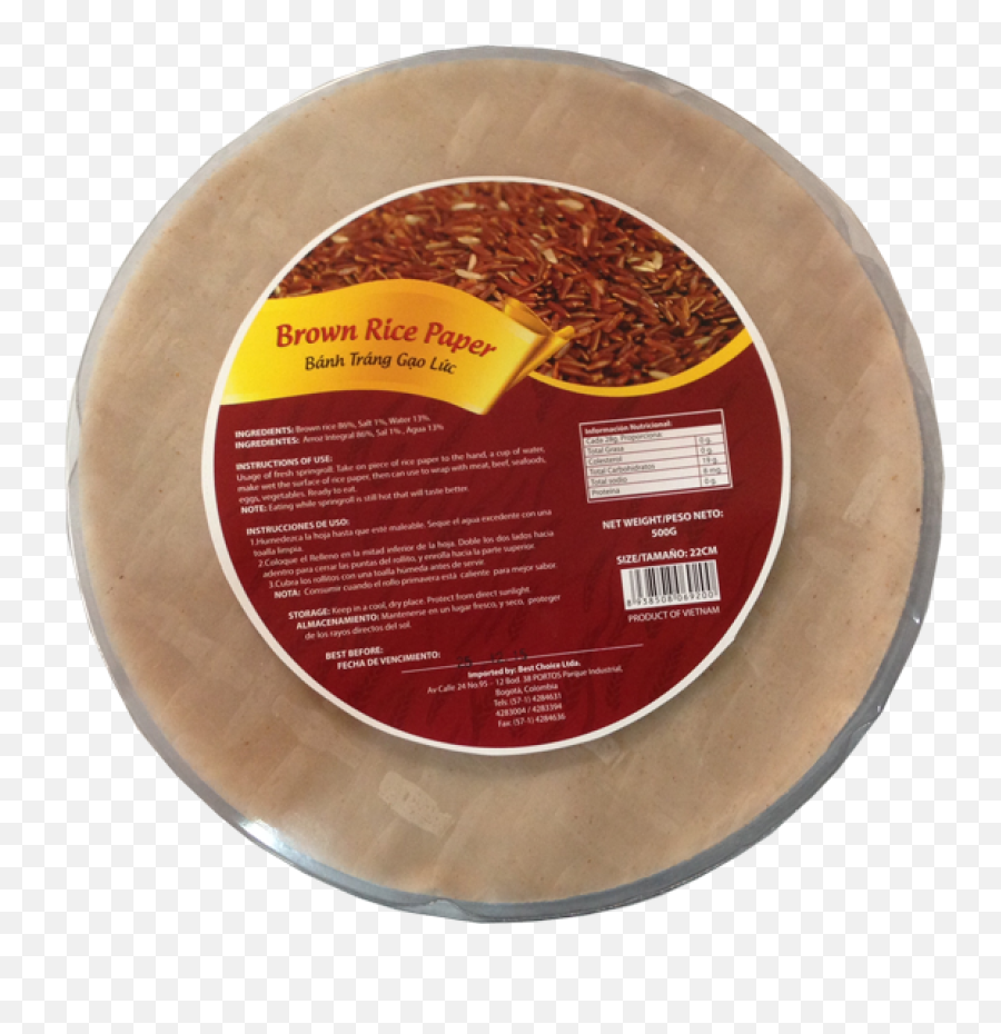 Papel De Arroz Integral - Pastas Rice Paper Label Png,Arroz Png