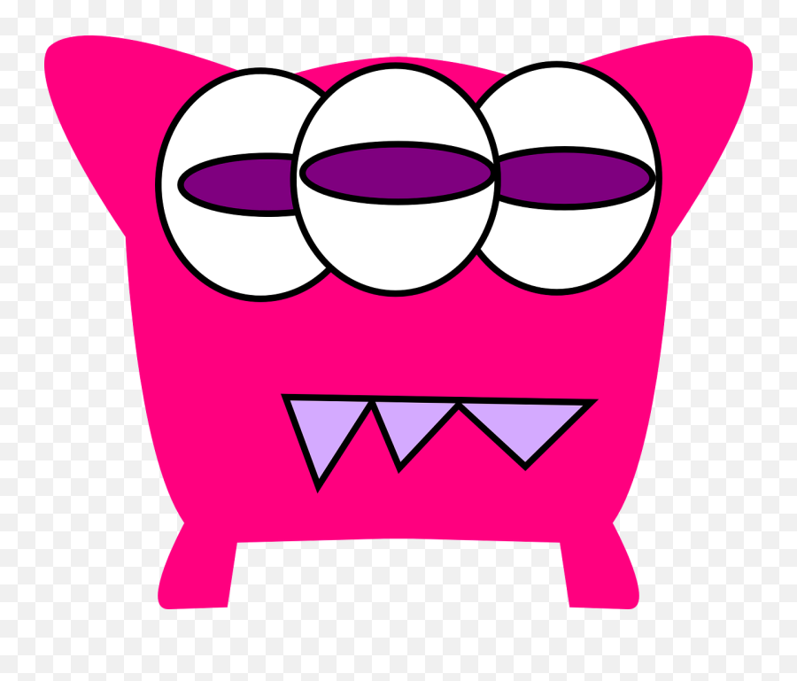 Monster Teeth Eyes - Clip Art Png,Monster Teeth Png