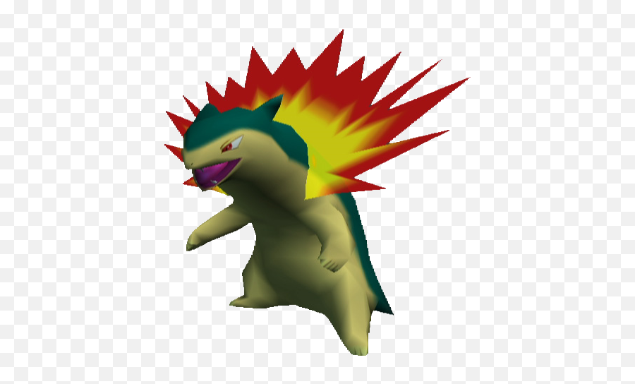 Typhlosion Transparent Png Image - Pokemon Colosseum Typhlosion,Typhlosion Png