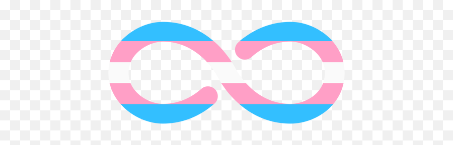 Transgender Infinity Stripe Flat - Transparent Png U0026 Svg Logo Transexual,Transgender Symbol Png