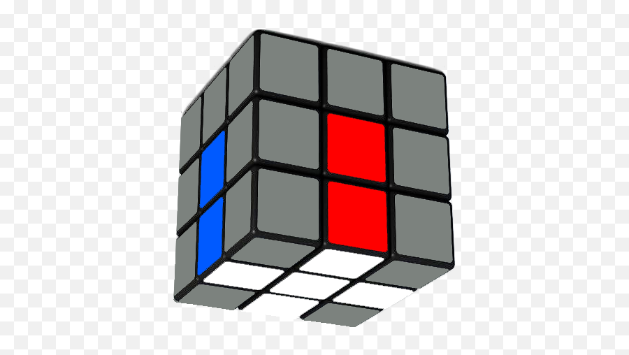 How To Solve A Rubiku0027s Cube Easy Beginner Method - Cube Png,White Cross Transparent