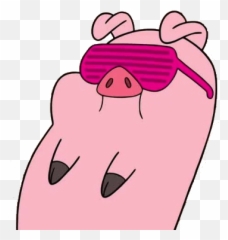 Tumblr Wallpaper Pato Gravity Falls - Waddles The Pig png