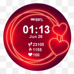 Glowing Hearts - Language png