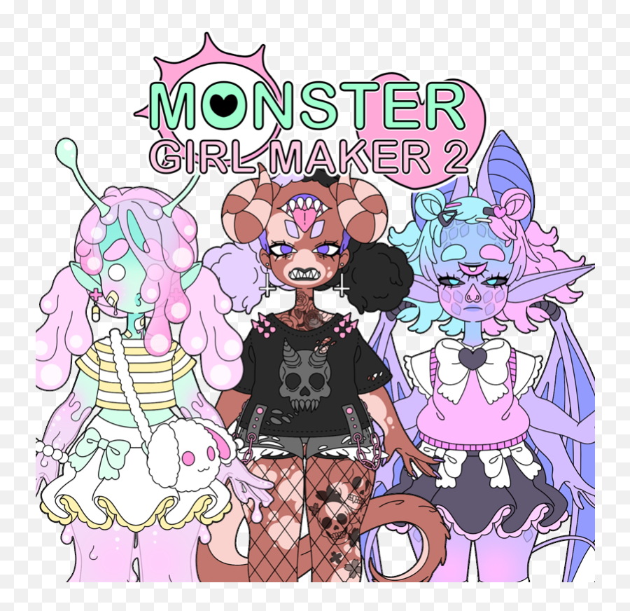 Monster Girl Maker U2014 Ghoulkiss - Monster Girl Maker 2 Pc Png,Itch.io Icon