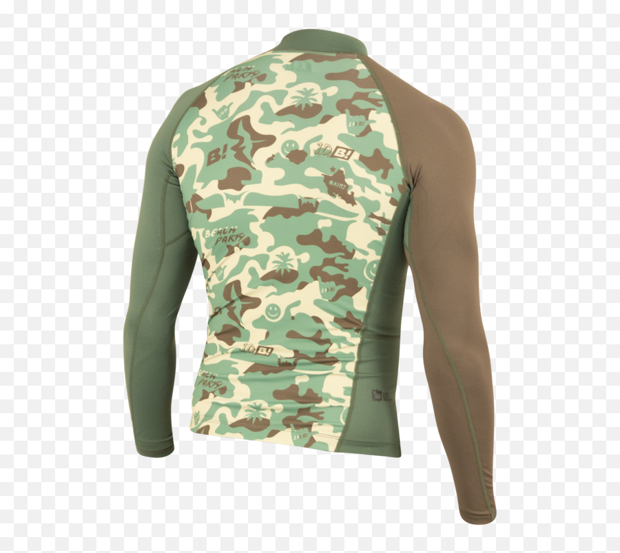 B Icon Rash Guard Ls Top Juniorsu0027 - Job Camo Long Sleeve Png,Santa Lucia Icon