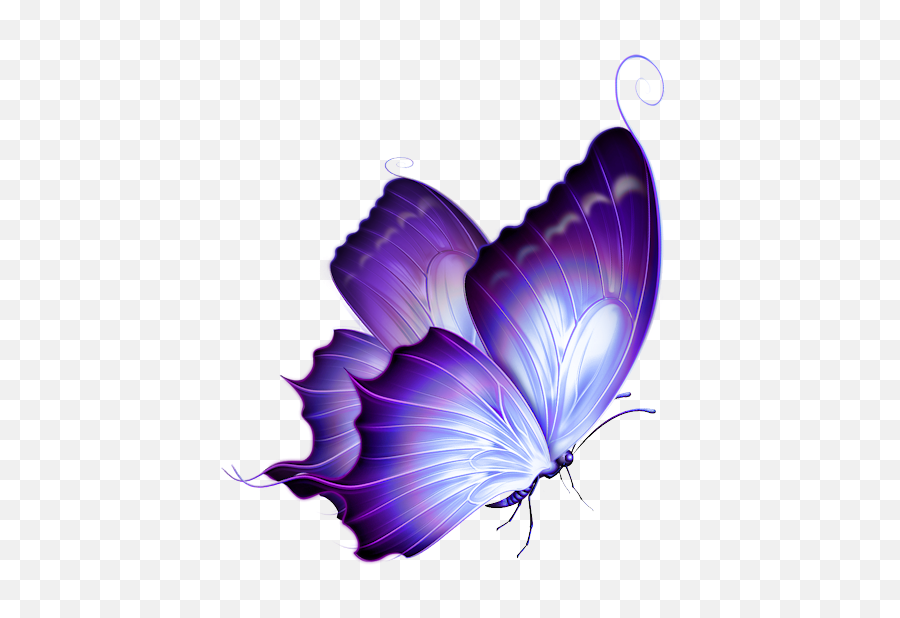 Purple Butterfly Png Transparent File - Transparent Background Butterfly Png,Butterfly Transparent