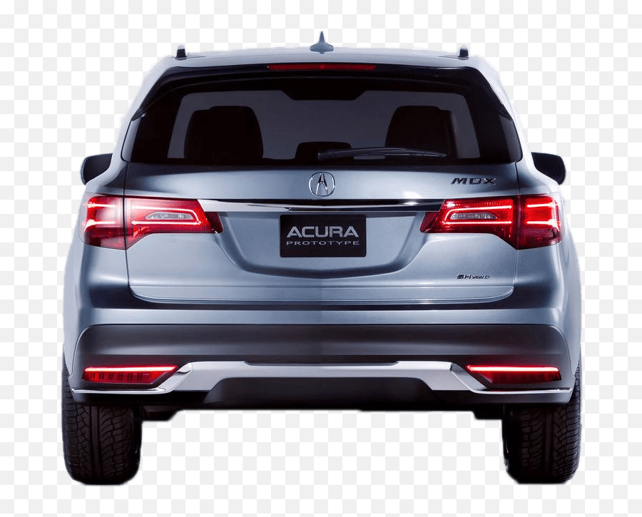 Download Car Png - Car Back View Png Png Image With 2008 Acura Mdx Third Brake Light,Back Of Car Png
