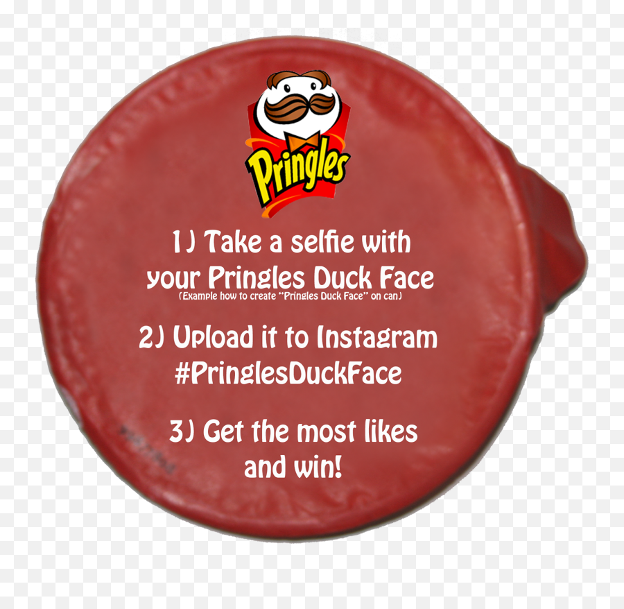 Pringles Duck Face Selfie Instagram Campaign - Cartoon Png,Pringles Png