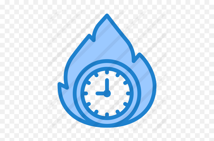 Fire Flame - Free Time And Date Icons Long Term Icon Png,Blue Fire Icon