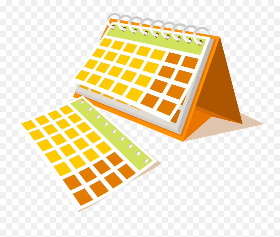 Calendar Desk Clipart Free Download Transparent Png - Dot,Clip Art Calendar Icon