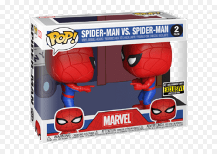 Verified Spider - Man Vs Spiderman 2 Pack Funko Pop Whatnot Spider Man Vs Spider Man Funko Pop Png,Marvel Icon Pack