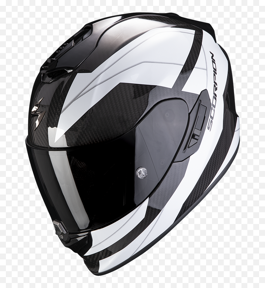 Scorpion Exo - 1400 Air Carbon Legione White Full Face Helmet Scorpion Exo 1400 Air Carbon Grand White Png,Icon Scorpion Helmet