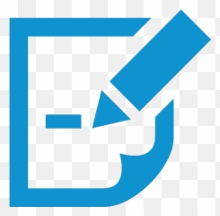 Google Sign In Icon 420072 - Free Icons Library Content Writing Blue Png