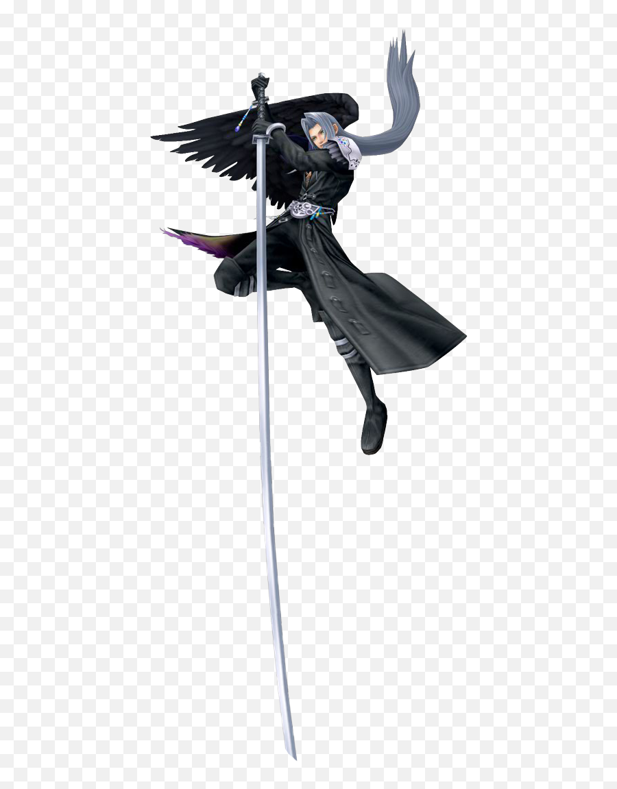 Final Fantasy Vii Sephiroth Characters - Tv Tropes Sephiroth Dissidia Nt Costume Png,Kadaj Icon