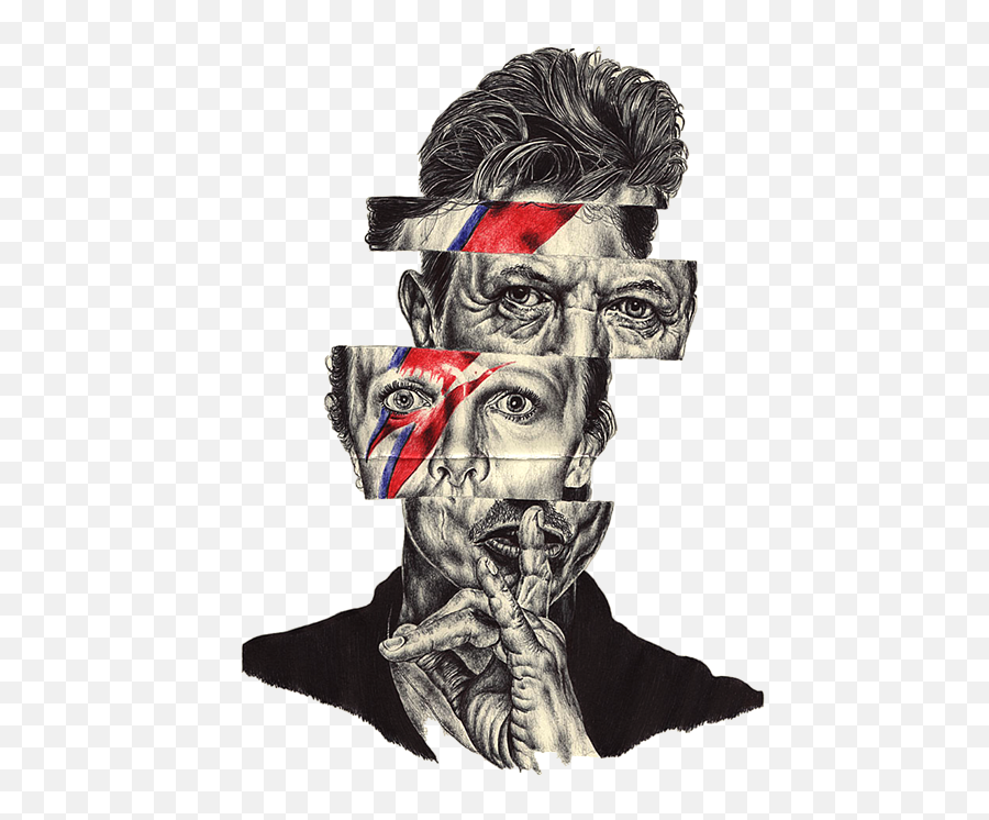 David Bowie Fleece Blanket - Mark Powell Easy Art Png,David Bowie Style Icon