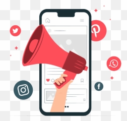 Social Media Marketing Services Company Smm Agency - Vector Png