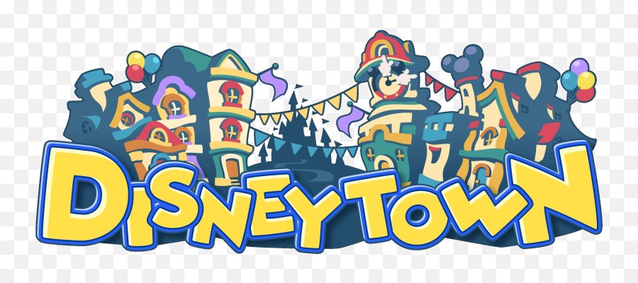 Disney Town Logo Khbbs - Kingdom Hearts Birth By Sleep Disney Town Png,Kingdom Hearts Logo Png