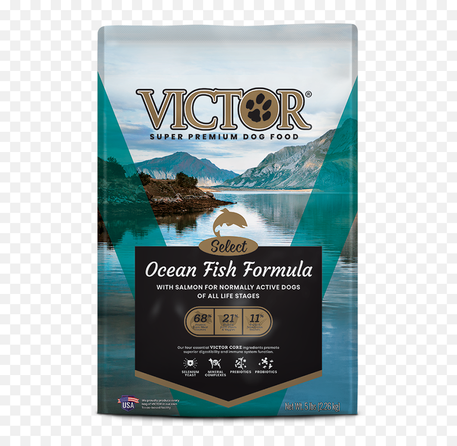Ocean Fish Formula With Salmon Victor Pet Food - Victor Grain Free Dog Food Png,Ocean Fish Png