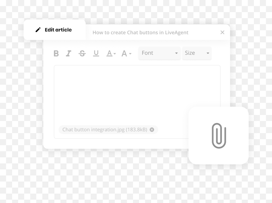 What Are Attachments Free Trial Liveagent - Horizontal Png,Attachment Icon Gif