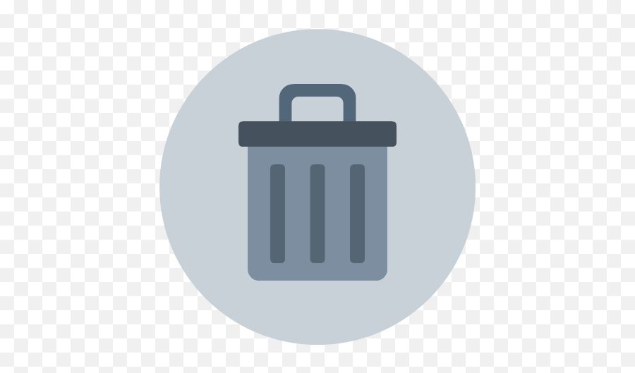 Refuse Bin Delete Vector Icons Free Download In Svg Png Format - Waste Container,Music Note Flat Icon