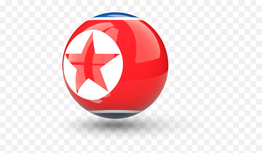 North Korea Flag Transparent Background Png Play - North Korea Flag Sphere,Korean Flag Icon Png