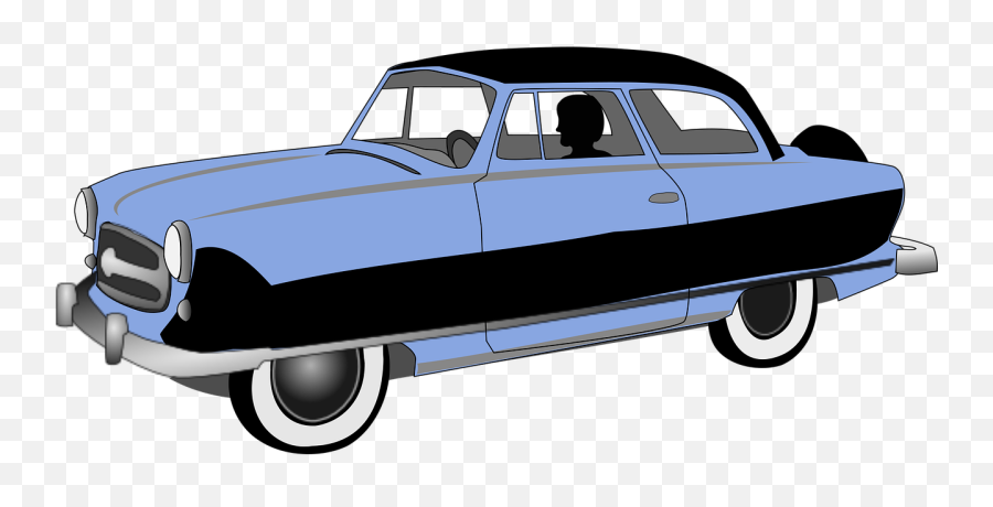 Vintage Car Automobile - Free Vector Graphic On Pixabay Vintage Car Clipart Transparent Background Png,1950s Icon