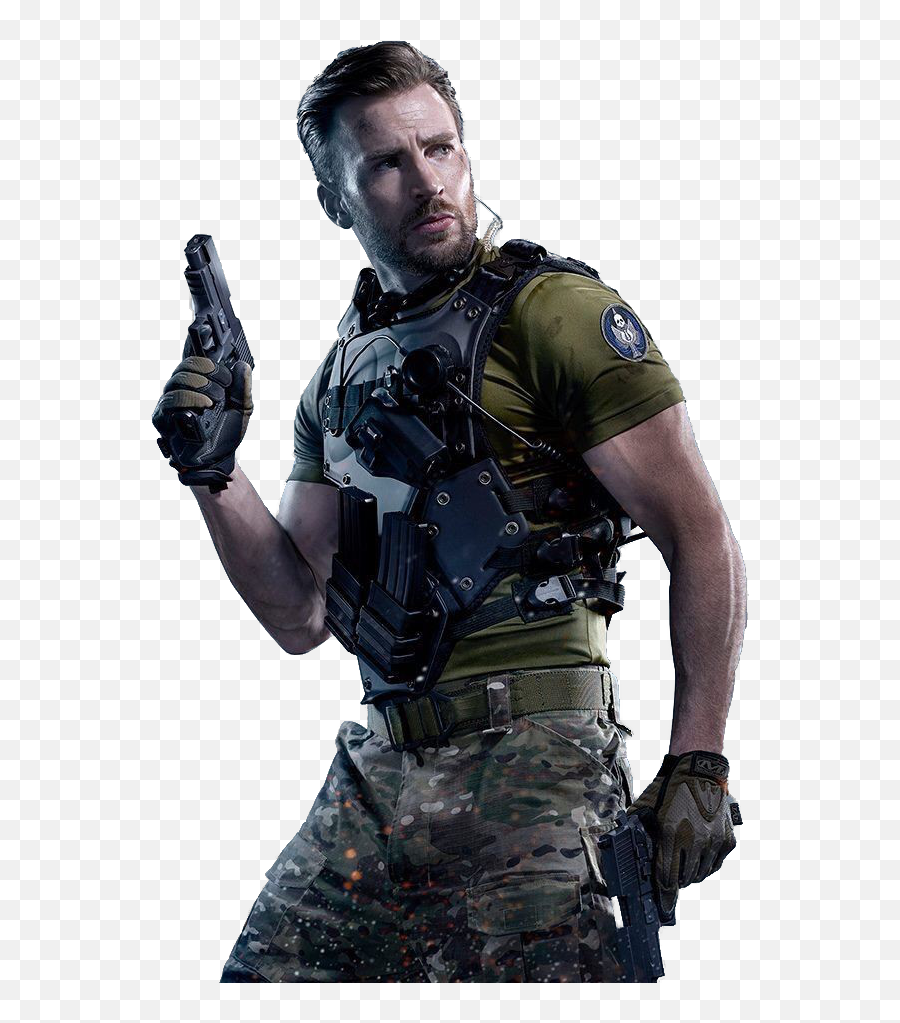 Chrisevans Soldier Png Transparent Sticker - Chris Evans Call Of Duty 2,Chris Evans Png