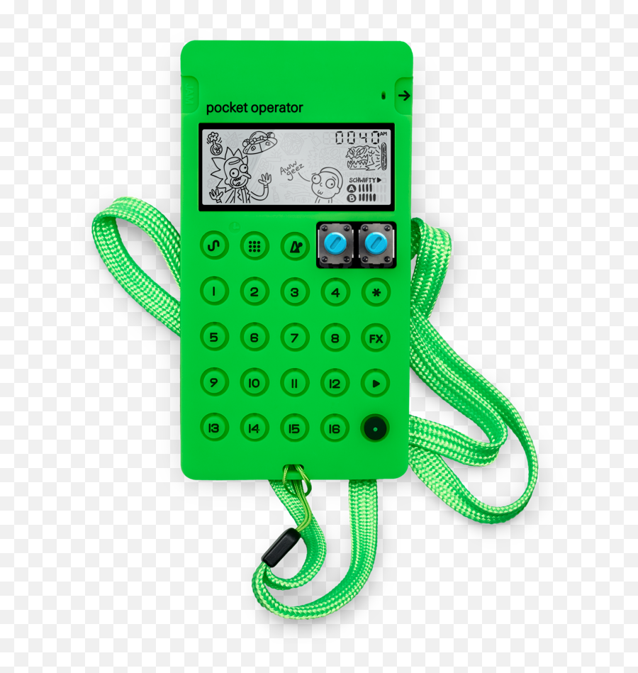 Teenage Engineering Ca - X Generic Case Storage Digitec Pocket Operator Case Green Png,Icon Qcon Pro