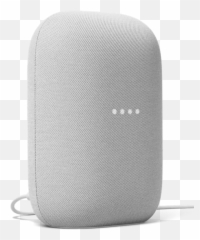 Google Nest Audio Verizon - Chalk Smart Speaker png