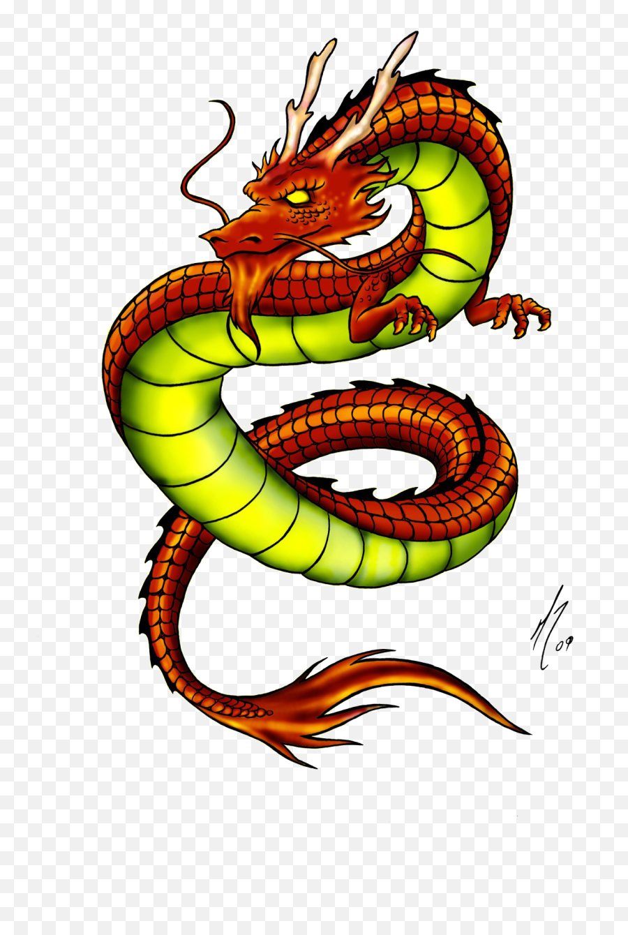 Chinese Dragon Background Png Play - Colourful Dragon Tattoo Designs,Chinese Dragon Transparent Background