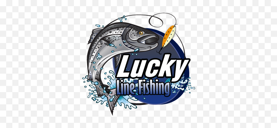 Fairport King Salmon Fishing - Michigan Vacations In Bays De Noc Illustration Png,Fishing Logos