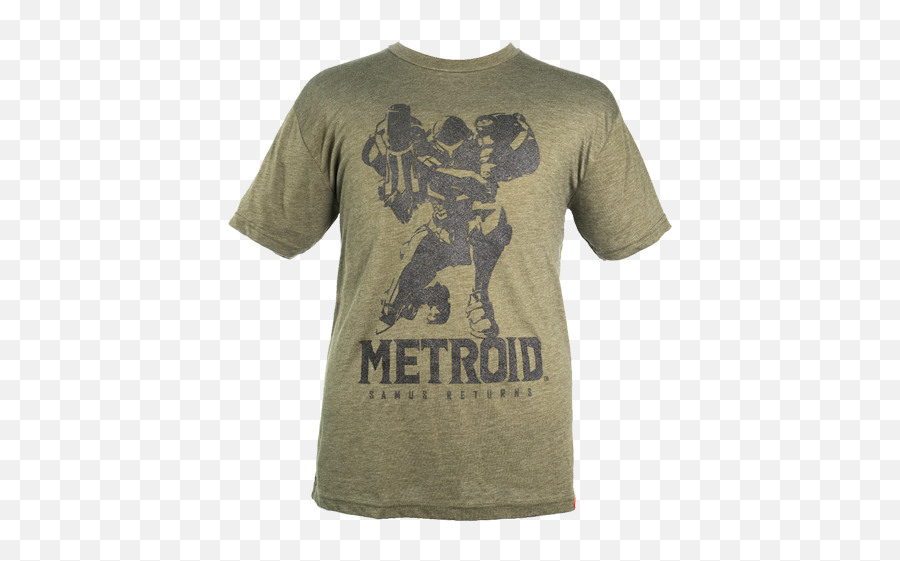 Nintendo Offering Radical Metroid Samus Returns Shirts - Active Shirt Png,Metroid Logo Png