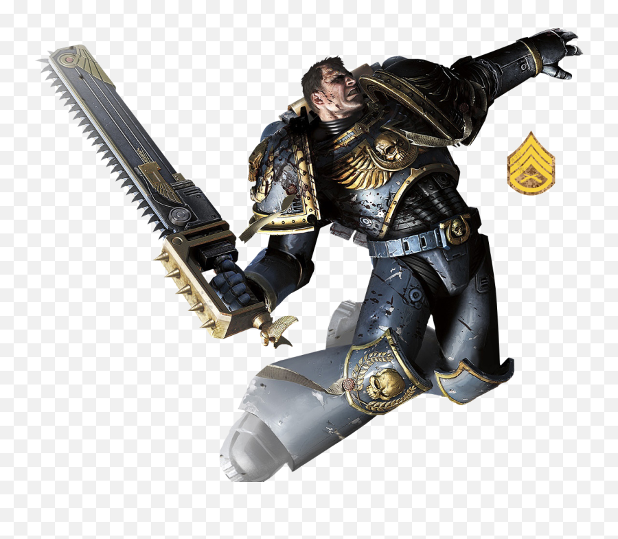 Warhammer 40k Space Marine By Kif Labs - D49nvr6 Warhammer Warhammer 40000 Space Marine Png,Warhammer Png