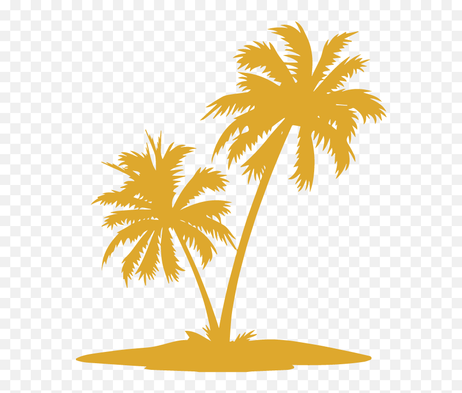 Palm Trees Vector Graphics Clip Art - Coconut Tree Vector Png,Tree Illustration Png