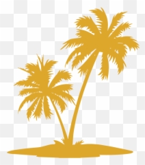Palm Trees Vector Graphics Clip Art - Coconut Png