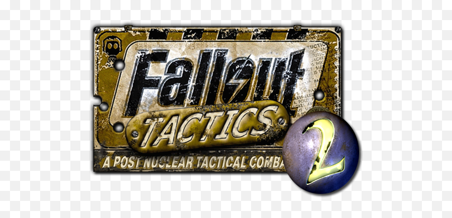 Fallout Tactics 2 Current Logo Image - Fallout Tactics Logo Png,Fallout Logo