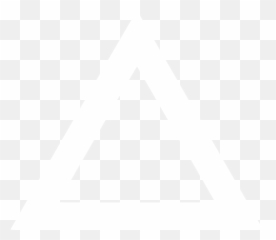 White Triangle Outline Icon - png