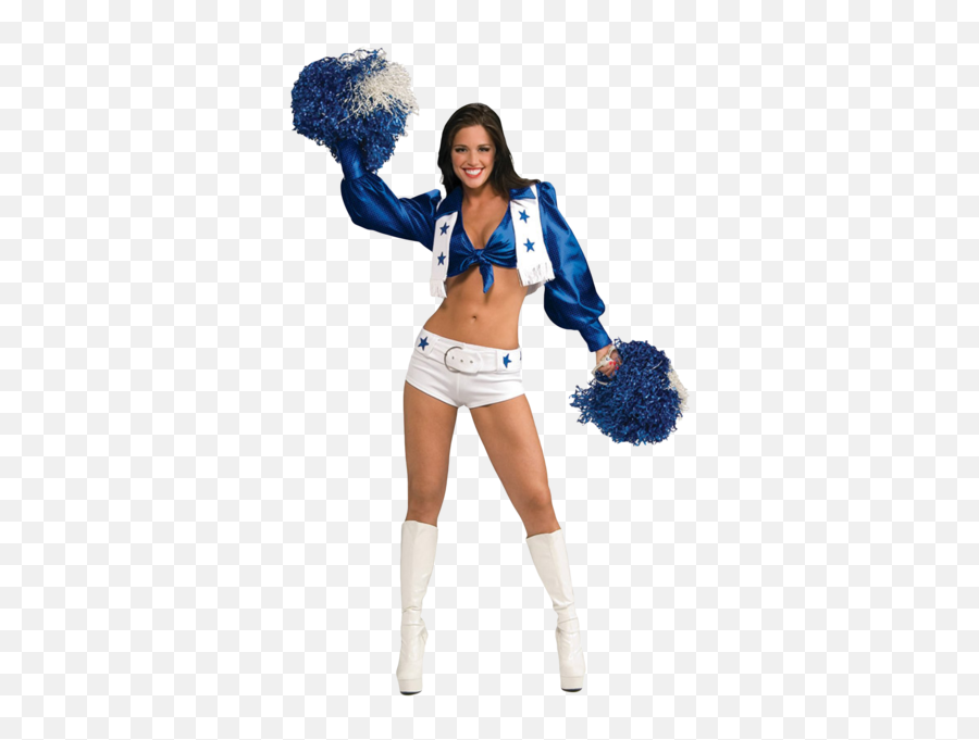 Sexy Dallas Cowboy Cheerleader Costume - Dallas Cowboys Cheerleader Costume Png,Cheerleaders Png