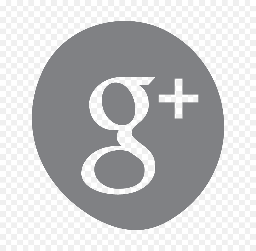 Grey Icon - Emblem Png,Google Plus Png