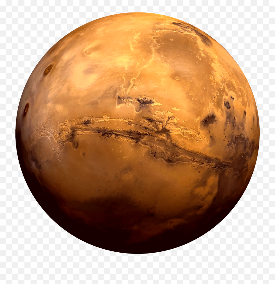 Planet Clipart Atmosphere Transparent - Planet Mars Hd Png,Gold Globe Png
