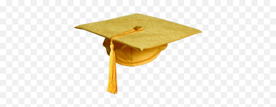 Picture - Yellow Graduation Cap Png,Grad Hat Png