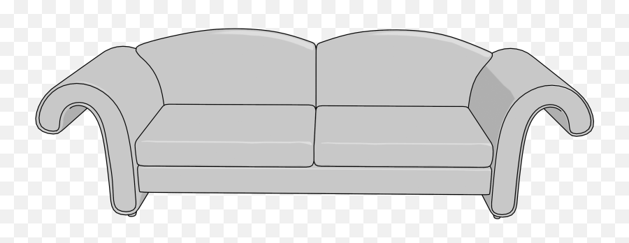 Sofa Clipart Png - Loveseat,Couch Png