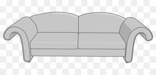 Sofa Clipart Png - Loveseat