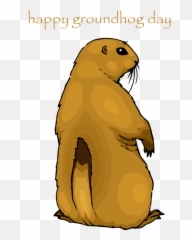 Groundhog Day Gopher Marmot For Party - Cartoon Marmot Png,Groundhog Png