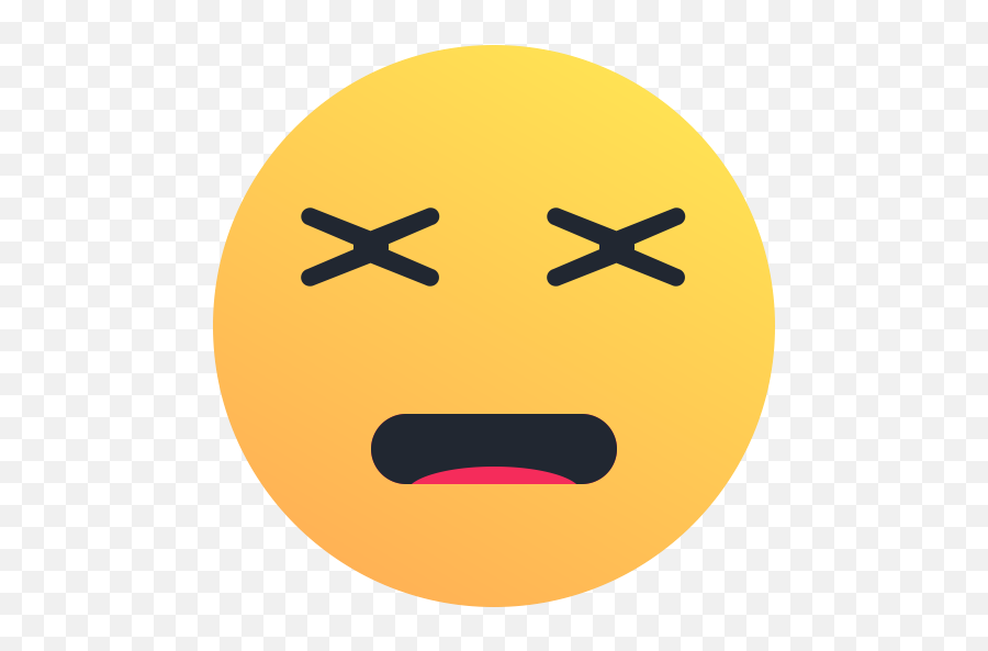 Dead Emoji Emoticon Face Reaction - Dead Emoji Png,Emoji Faces Png