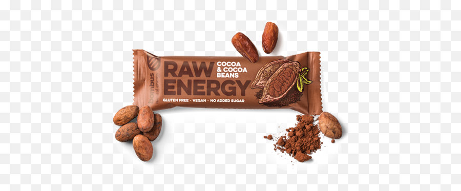 Cocoa Beans - Bombus Raw Energy Cocoa Cocoa Beans Png,Cocoa Png