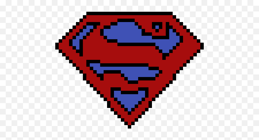 Pixilart - Superman Logo By Loracora Crest Png,Superman Logo Images