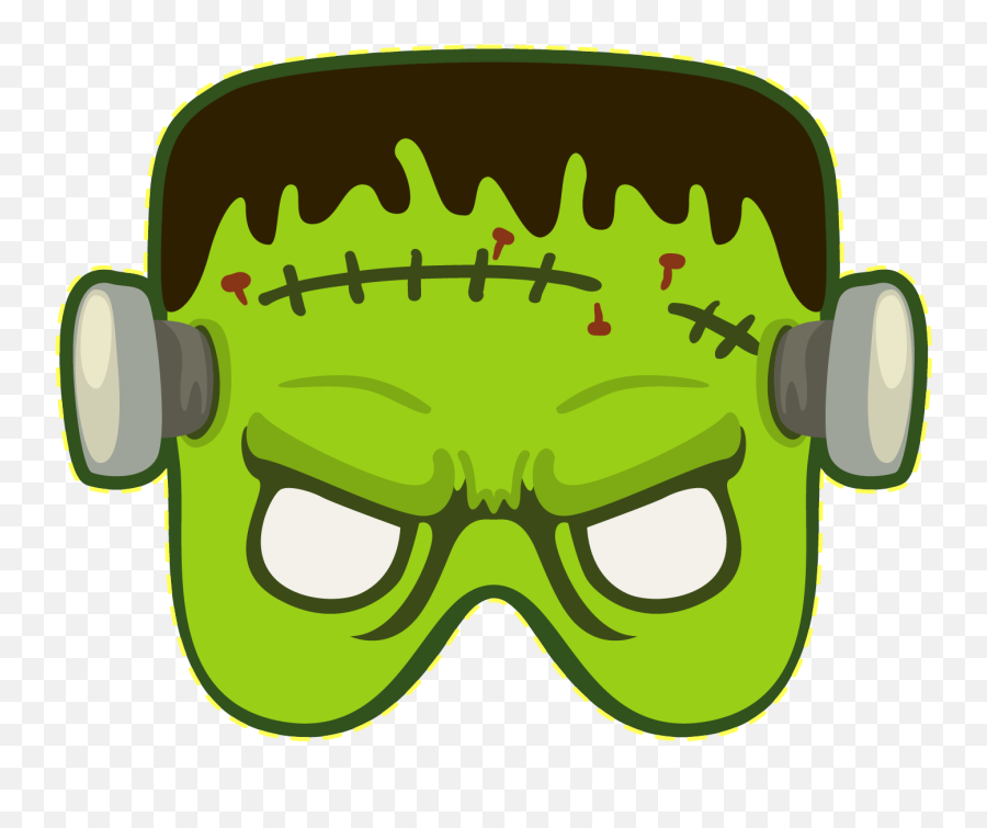 Download Frankenstein Halloween - Frankenstein Mask Png,Frankenstein Png