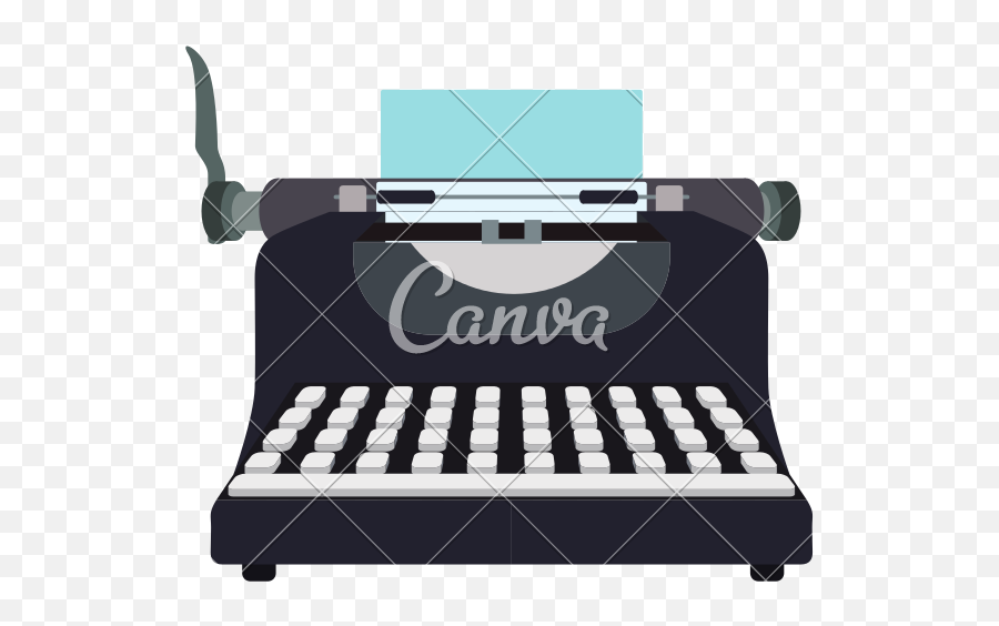 Write Machine Technology Retro Vintage Icon Vector Graphic - Canva Png,Vintage Vector Png